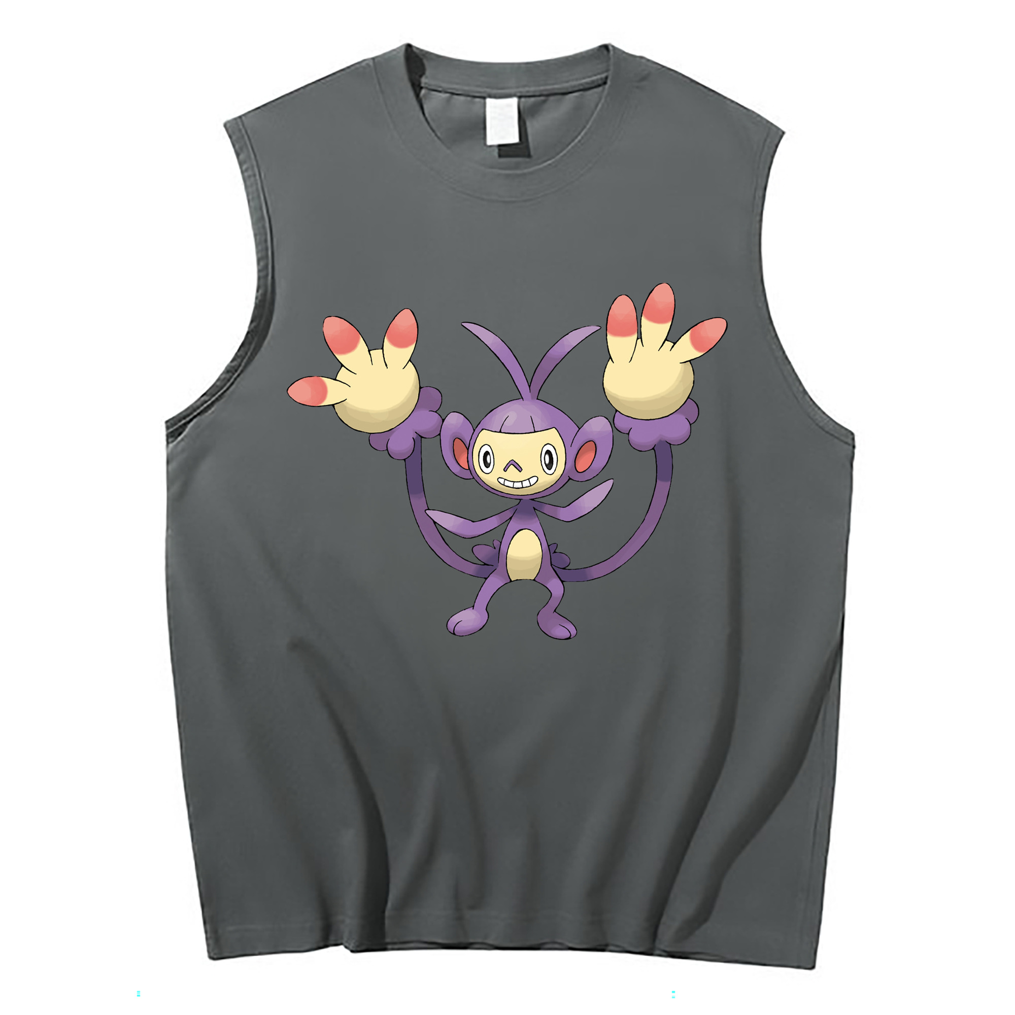 （画像用） ポケットモンスター Pokémon コットン100％タンクトップ（フロントプリント）